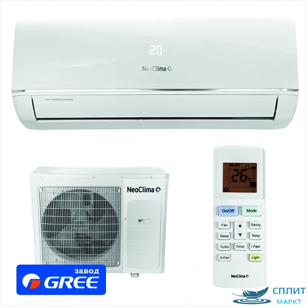 Сплит система Neoclima NS/NU-HAX24R